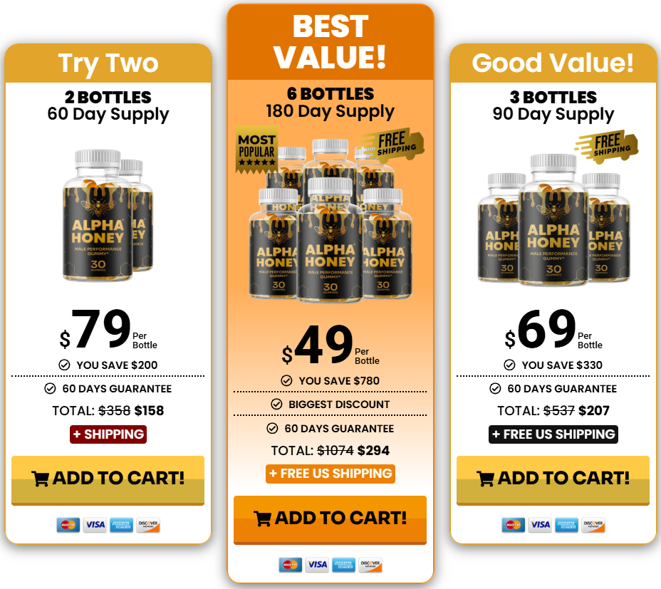 Alpha Honey Pricing