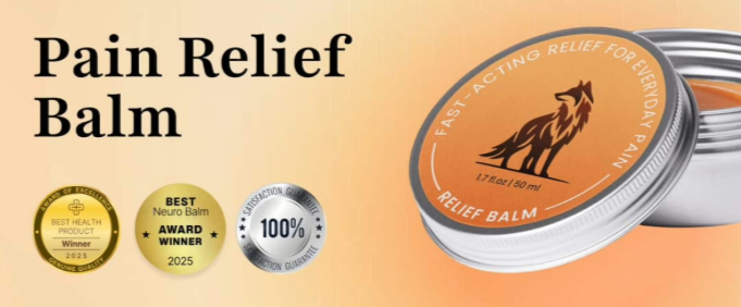 TheraWolf Pain Relief Balm Label
