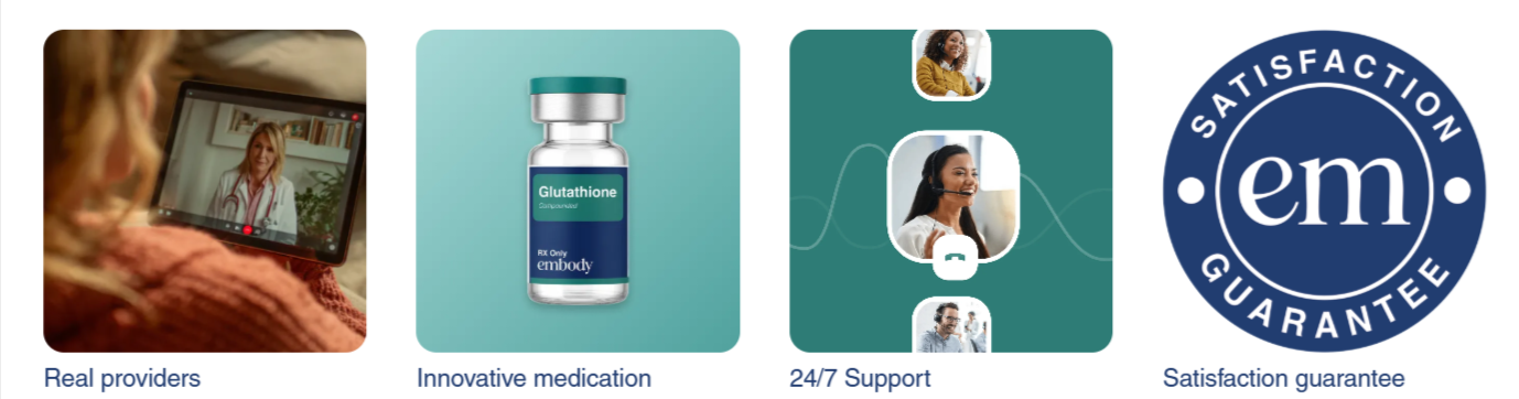 Embody Glutathione Included