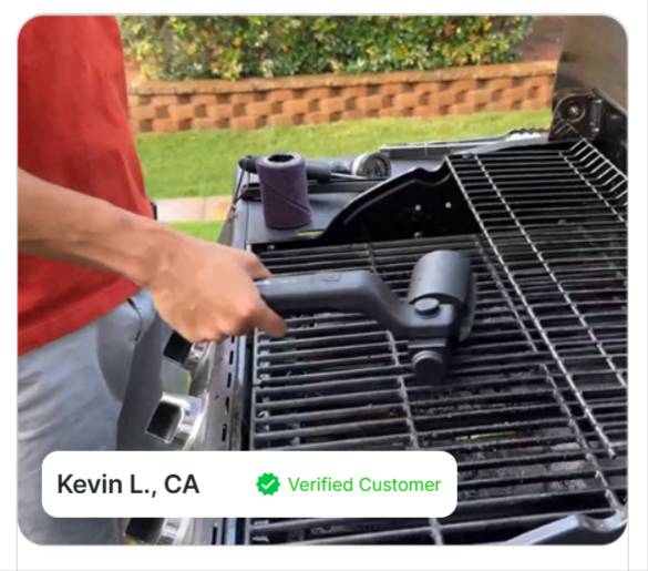 GrillSync Electric Brush Customer