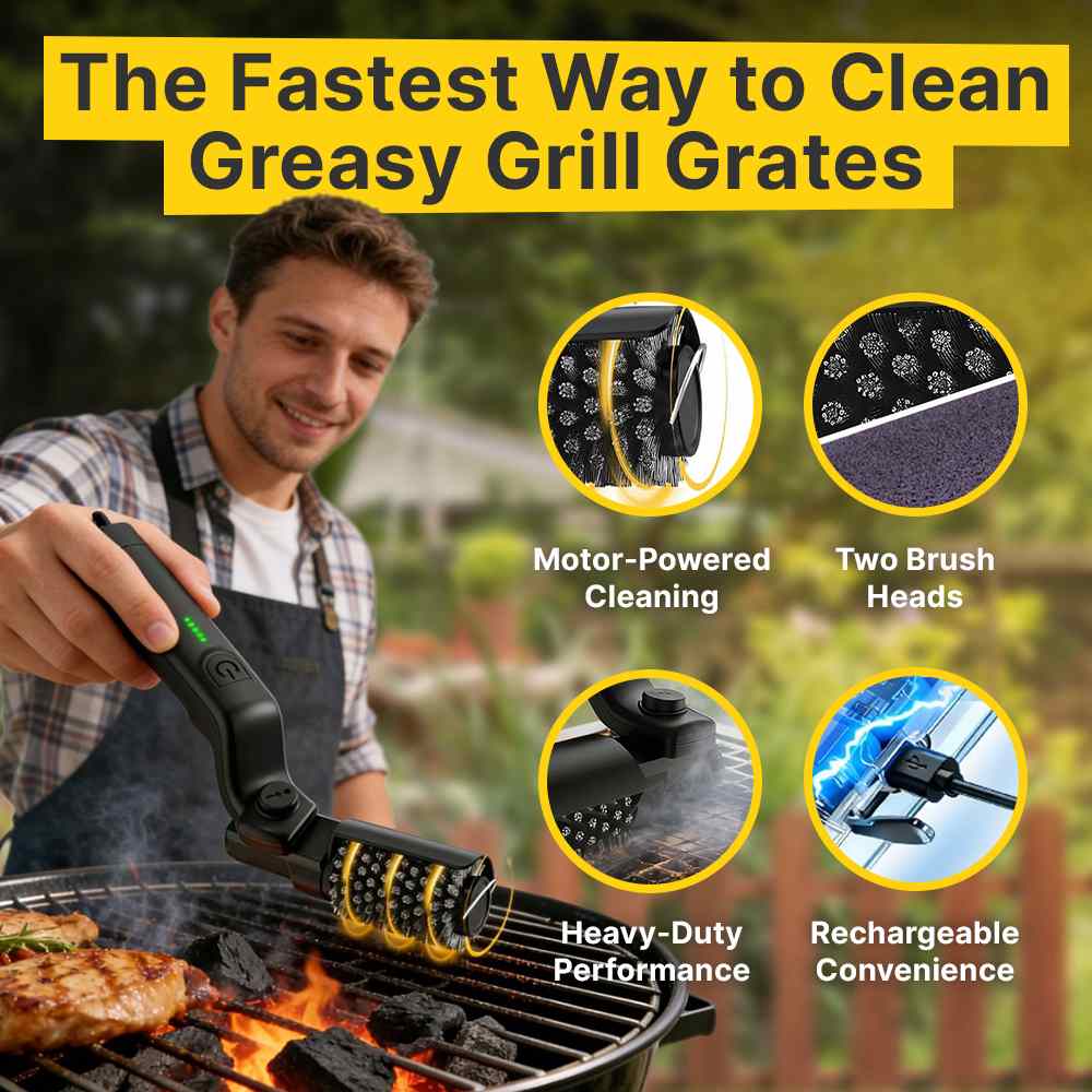GrillSync Electric Brush Fast Way