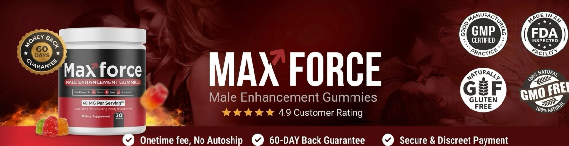 MaxForce Gummies Certifications