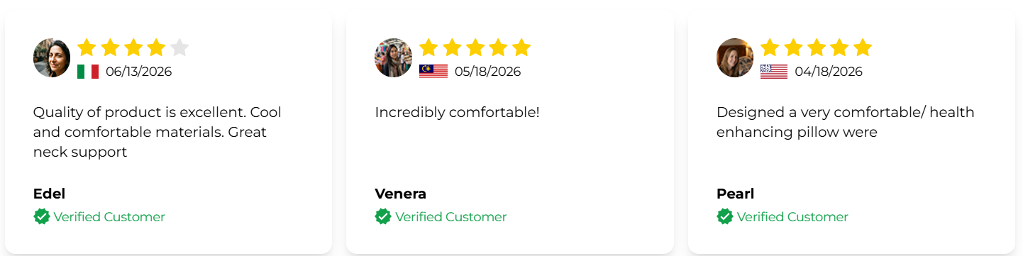 Melara-Max Pillow Customer reviews