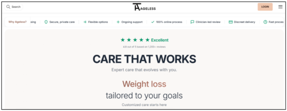Try Ageless GLP-1 Reviews